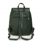 Rucsac dama din piele naturala DiAmanti Giuseppe Verde Scuro